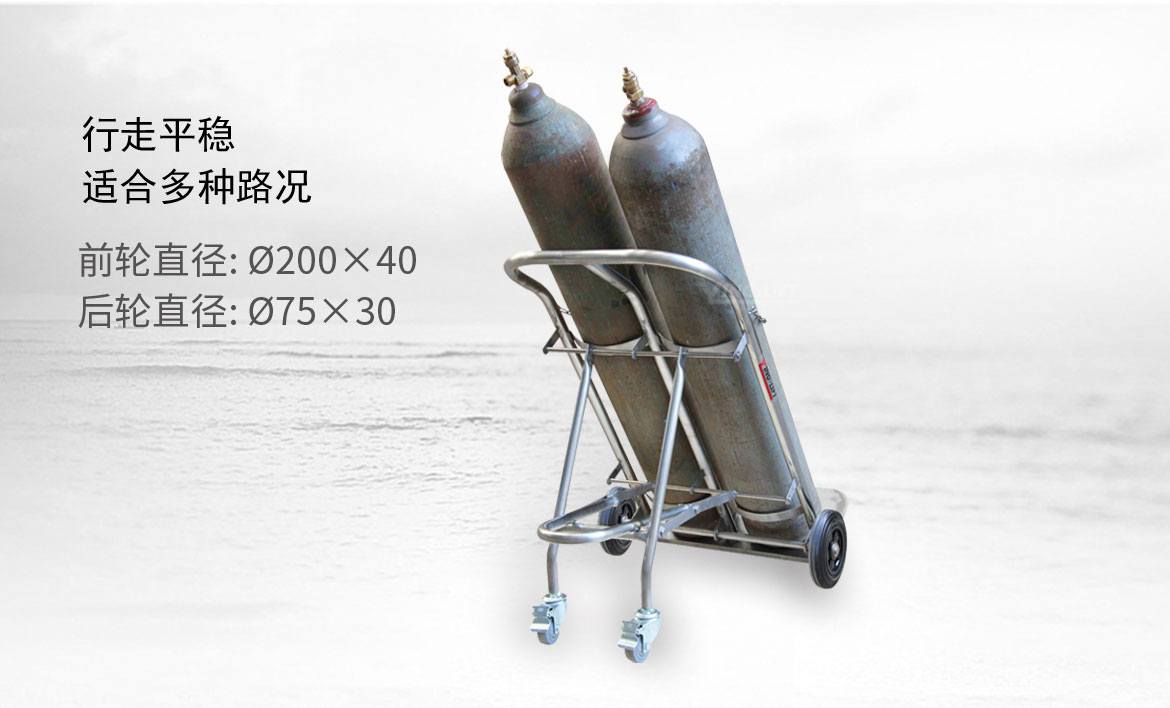 TY130不銹鋼氣瓶車(chē)